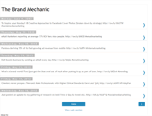 Tablet Screenshot of brandmechanic.blogspot.com