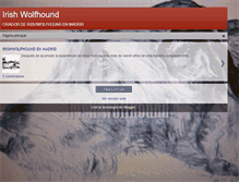 Tablet Screenshot of irishwolfhoundenmadrid.blogspot.com