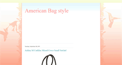 Desktop Screenshot of americanbagstyle.blogspot.com