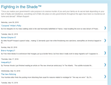 Tablet Screenshot of fightingintheshade.blogspot.com