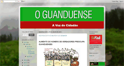 Desktop Screenshot of oguanduense.blogspot.com