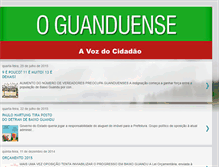 Tablet Screenshot of oguanduense.blogspot.com