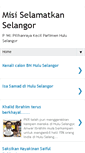 Mobile Screenshot of huluselangor2010.blogspot.com
