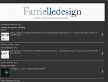 Tablet Screenshot of farrielledesignandfashion.blogspot.com