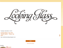 Tablet Screenshot of curiouslookingglass.blogspot.com