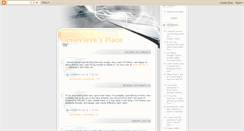 Desktop Screenshot of genevievesplace.blogspot.com