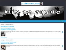 Tablet Screenshot of alemdotumulo.blogspot.com