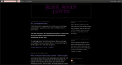 Desktop Screenshot of blacksoulshaven.blogspot.com