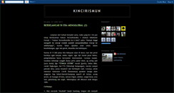 Desktop Screenshot of kincirismun.blogspot.com