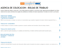 Tablet Screenshot of basededatosagenciadecolocacion.blogspot.com