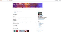 Desktop Screenshot of marilynmillersstudio.blogspot.com