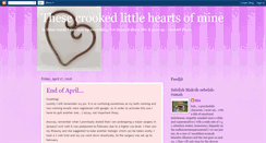 Desktop Screenshot of crooked-little-hearts.blogspot.com