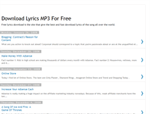 Tablet Screenshot of lyricsmp3free-tobbo.blogspot.com