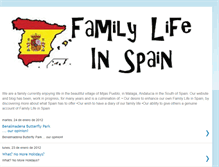 Tablet Screenshot of familylifeinspain.blogspot.com
