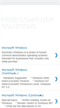 Mobile Screenshot of freecomputersolutions.blogspot.com