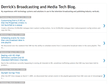 Tablet Screenshot of derricktv.blogspot.com