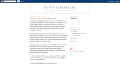 Desktop Screenshot of devonsuperstore.blogspot.com