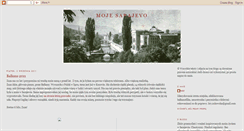 Desktop Screenshot of mojesarajevo.blogspot.com