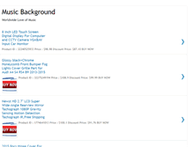 Tablet Screenshot of music-background.blogspot.com