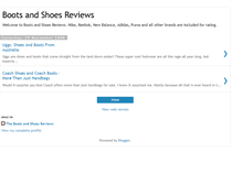 Tablet Screenshot of boots-and-shoes-reviews.blogspot.com