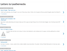 Tablet Screenshot of letterstoleathernecks.blogspot.com