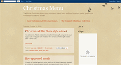 Desktop Screenshot of christmasquickmenu.blogspot.com
