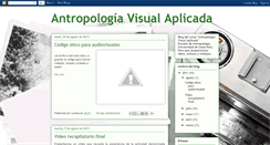 Desktop Screenshot of antrovisualaplicada.blogspot.com
