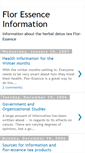 Mobile Screenshot of floressence-tea.blogspot.com