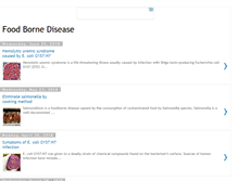 Tablet Screenshot of foodborne-disease.blogspot.com