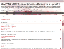 Tablet Screenshot of estudandoanatureza.blogspot.com