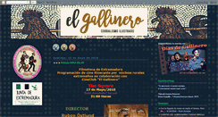 Desktop Screenshot of cineclubgallinero.blogspot.com