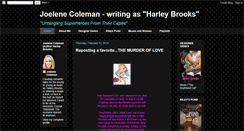 Desktop Screenshot of jcolemanauthor.blogspot.com