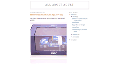 Desktop Screenshot of new-allaboutadult.blogspot.com