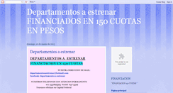 Desktop Screenshot of departamentosaestrenar.blogspot.com