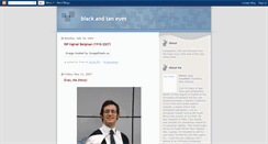 Desktop Screenshot of blackandtaneyes.blogspot.com