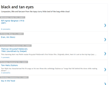 Tablet Screenshot of blackandtaneyes.blogspot.com