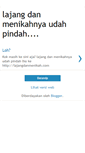 Mobile Screenshot of lajangdanmenikah.blogspot.com