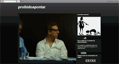 Desktop Screenshot of proibidoapontar.blogspot.com