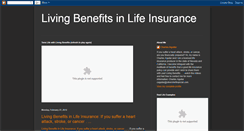 Desktop Screenshot of livingbenefitslife.blogspot.com