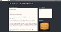Desktop Screenshot of alvaroancona.blogspot.com