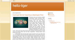 Desktop Screenshot of hello-tiger.blogspot.com