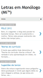 Mobile Screenshot of letrasemmonologo.blogspot.com