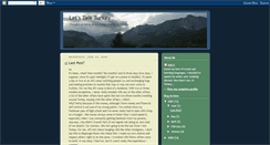 Desktop Screenshot of lets-talk-turkey.blogspot.com