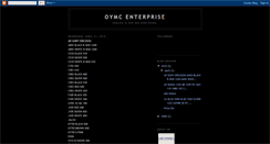 Desktop Screenshot of oymc-ent.blogspot.com