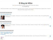 Tablet Screenshot of elblogdehola.blogspot.com