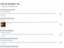 Tablet Screenshot of lifeatnumber14.blogspot.com