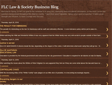 Tablet Screenshot of flcbusinessblog.blogspot.com