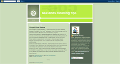 Desktop Screenshot of oaklandscleaning.blogspot.com