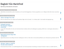 Tablet Screenshot of mariefredsnyheter.blogspot.com