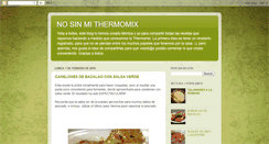 Desktop Screenshot of nosinmithermomix.blogspot.com